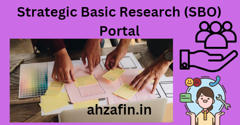 Strategic Basic Research (SBO) Portal